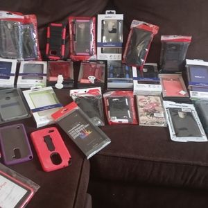 Lot of phone cases for retail